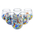 Handgeblasene Weingläser ohne Stiel (6er-Set) - Handgeblasene, stiellose Weingläser von Artisan (6er-Set)