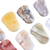 Stress-relieving stones, 'Gentle Caress' (set of 2) - Mexican Set of 2 Reclaimed Marble Stress-Relieving Stones (image 2c) thumbail