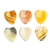 Stress-relieving stones, 'Gentle Hearts' (set of 2) - Set of 2 Handcrafted Marble Heart Stress-Relieving Stones thumbail