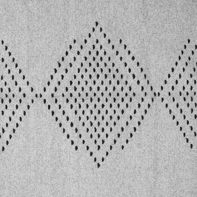 Tapete de lana zapoteca, (5x8) - Alfombra zapoteca de lana tejida a mano con motivos geométricos (5x8)