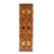 Corredor de lana zapoteca, 'Saffron Tradition' (5x6.5) - Alfombra de corredor de lana zapoteca tradicional tejida a mano (5x6.5)