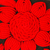 Cotton wristlet, 'Crimson Passion' - Embroidered Cotton Wristlet with Crimson Floral Details (image 2e) thumbail
