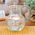 Handblown glass pitcher, 'Ethereal Splendor' - Eco-Friendly Clear Handblown Recycled Glass Pitcher