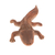 Ceramic figurine, 'Divine Axolotl' - Handcrafted Brown Ceramic Figurine of Axolotl from Mexico thumbail