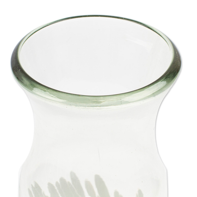 Set de regalo para vasos, 'Neutral' - Caja de regalo para anfitrionas con 2 vasos, jarra y cesta en blanco