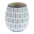 Ceramic mug, 'Web in Blue' - Mexican Talavera-Style Ceramic Mug Hand-Painted in Blue (image 2b) thumbail