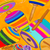 „Spielzeug aus dem Mexiko von gestern“ – Bunte Naif-Malerei mit Wasserfarben