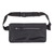 Leather fanny pack, 'Intrepid Darkness' - Black Leather Fanny Pack with Two Front Pockets (image 2c) thumbail