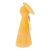 Onyx statuette, 'Warm Heaven' - Handcrafted Onyx Angel Statuette from Mexico (image 2c) thumbail