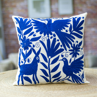 Otomi Cushion Cover-Ceramic Planter--Miracles Heart Wall Art - Mexico Style