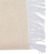 Mantel individual de algodón - Mantel individual de algodón azul y marfil tejido a mano con flecos
