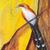 'Cuckoo in Eucalyptus Tree' - Acrílico y Tintes sobre Papel Pintura de Pájaro Cuco en un Árbol