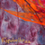 'Fire in Purple Grassland' - Pintura Abstracta de Fuego Realizada con Acrílico y Tintes sobre Papel
