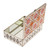 Tin and ceramic jewelry box, 'Palace of Flowers' - Talavera Tin and Ceramic Jewelry Box in Warm Floral Details