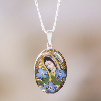 Women's Nuestra Señora de Guadalupe Necklace