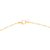 Gold-plated papier mache waterfall necklace, 'Mystic Adoration' - 14k Gold-Plated Waterfall Necklace with Heart-Shaped Motifs