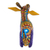 Figurilla de alebrije de madera - Figura jirafa alebrije de madera mexicana pintada a mano