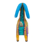 Wood alebrije figurine, 'Enchanting Sheep' - Wood Alebrije Sheep Figurine Hand-Painted in Mexico