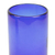 Blown recycled glass tumblers, 'Pure Cobalt' (pair) - Pair of Hand Blown Recycled Glass Tumblers in Cobalt Blue (image 2c) thumbail
