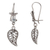 Sterling silver dangle earrings, 'Majestic Foliage' - Leafy Sterling Silver Dangle Earrings in a Polished Finish