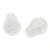 Ceramic salt and pepper set, 'Sublime Spring' (2 pieces) - Beige and Ivory Ceramic Salt and Pepper Set (2 pieces)