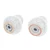 Ceramic salt and pepper set, 'Sublime Spring' (2 pieces) - Beige and Ivory Ceramic Salt and Pepper Set (2 pieces)