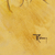 Wandbehang aus Leinwand und Leder - Handbemalter Leinwand-Wandbehang mit Scapigliata-Porträt