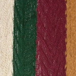 Hammock, 'Mother Earth' (double) - Striped Rope Hammock (Double)