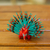 Figurilla de alebrije de madera - Figura de Puercoespín Alebrije de Madera Pintada a Mano en Rojo