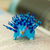 Wood alebrije figurine, 'Cute Porcupine in Sky Blue' - Hand-Painted Wood Alebrije Porcupine Figurine in Blue