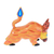 Wood alebrije figurine, 'Flaming Force' - Hand-Painted Orange and Red Flaming Alebrije Bull Figurine thumbail