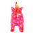 Wood alebrije figurine, 'Cute Rhino in Pink' - Mexican Hand-Painted Wood Alebrije Rhino Figurine in Pink (image 2c) thumbail