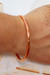 Copper cuff bracelet, 'Minimalist Charm' - Polished Copper Cuff Bracelet Crafted in Mexico