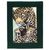 'Jaguar and Cub' - Pintura de jaguar de acuarela impresionista firmada estirada