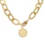 Gold-plated pendant necklace, 'Virgo Born' - Cubic Zirconia Virgo Pendant Necklace with 24k Gold Plating