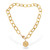 Gold-plated pendant necklace, 'Capricorn Born' - Zodiac-Themed 24k Gold-Plated Capricorn Pendant Necklace