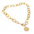 Gold-plated pendant necklace, 'Capricorn Born' - Zodiac-Themed 24k Gold-Plated Capricorn Pendant Necklace