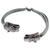 Manschettenarmband aus Sterlingsilber für Herren - Taxco-Manschettenarmband aus Sterlingsilber für Herren mit Jaguar-Motiv