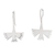 Sterling silver dangle earrings, 'Nazca Harmony' - Nazca Hummingbird-Inspired Sterling Silver Dangle Earrings