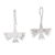 Sterling silver dangle earrings, 'Nazca Harmony' - Nazca Hummingbird-Inspired Sterling Silver Dangle Earrings