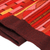 Läuferteppich aus Wolle, (3x10) - Handgewebter Läuferteppich aus Wolle in Rotbraun und Orange (3x10)