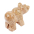Onyx figurine, 'Little Bear' - Hand-Carved Natural Brown Bear-Shaped Onyx Figurine (image 2b) thumbail