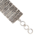 Sterling silver link bracelet, 'Minimalist Savageness' - Animal Print Patterned Sterling Silver Link Bracelet