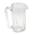 Blown recycled glass pitcher, 'Garden Relaxation' - Hand Blown Eco-Friendly Recycled Glass Pitcher from Mexico