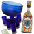 Curated gift set, 'Tequila Destiny' - Handcrafted Ceramic and Handblown Glass Curated Gift Set