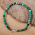 Curated gift set, 'Gems from the Forest' - Green Onyx and Recon Turquoise Jewelry Curated Gift Set