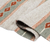 Zapotec wool runner, 'Taupe Landscapes' (2x6) - Handwoven Striped Taupe Zapotec Wool Runner (2x6)