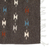 Corredor de lana zapoteca, (2x6) - Corredor de lana zapoteca gris estampado geométrico (2x6)