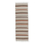 Corredor de lana zapoteca, (2x6) - Camino de lana zapoteca a rayas onduladas beige y rojo (2x6)