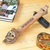 Ceramic flute, 'Ancestor's Melodies' - Handcrafted Aztec Warrior-Themed Ceramic Flute from Mexico